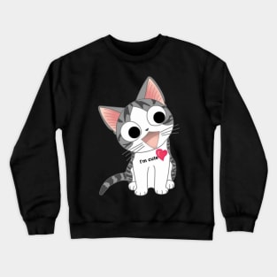 Cat Crewneck Sweatshirt